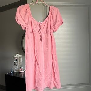 Pink Primark baby doll dress